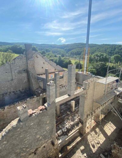 Rénovation corps de ferme sur le Plateau de Retord