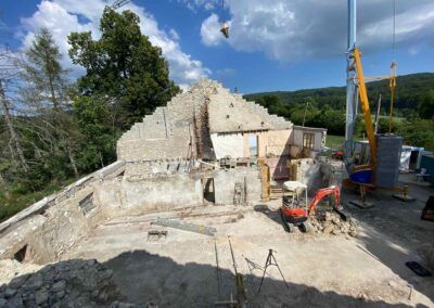 Rénovation corps de ferme sur le Plateau de Retord