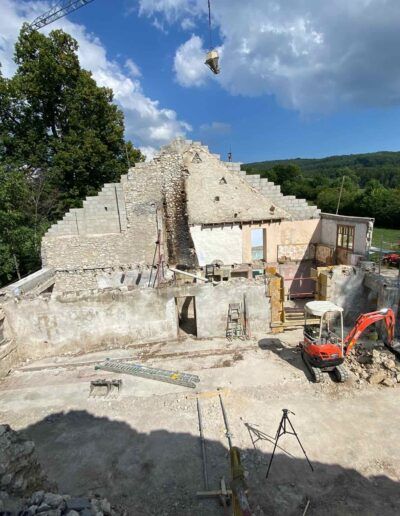 Rénovation corps de ferme sur le Plateau de Retord