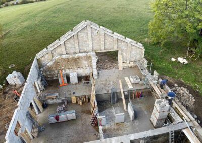 Rénovation corps de ferme sur le Plateau de Retord