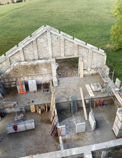 Rénovation corps de ferme sur le Plateau de Retord